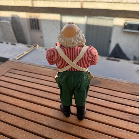 Possible Dreams Clothtique Santa Claus Figurine Holding Painting Palette & Brush - Picture 5 of 6